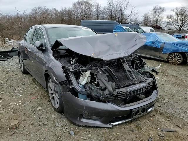 2014 Honda Accord VIN 1HGCR2F58EA043859 Copart auction photo, front end damage thumbnail 11