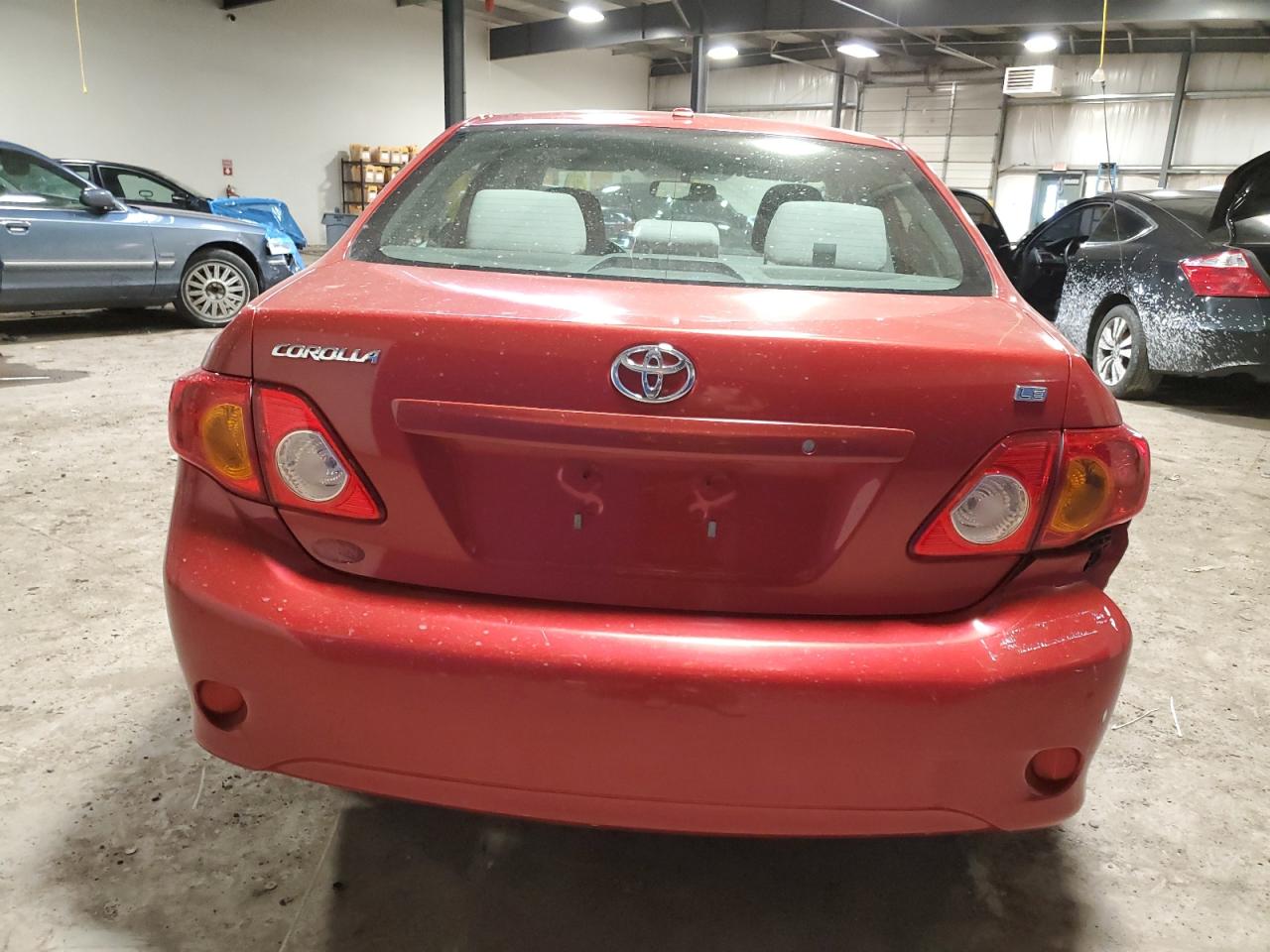 2010 Toyota Corolla VIN JTDBU4EE8AJ087277 Copart auction photo, rear end / front end damage thumbnail 6