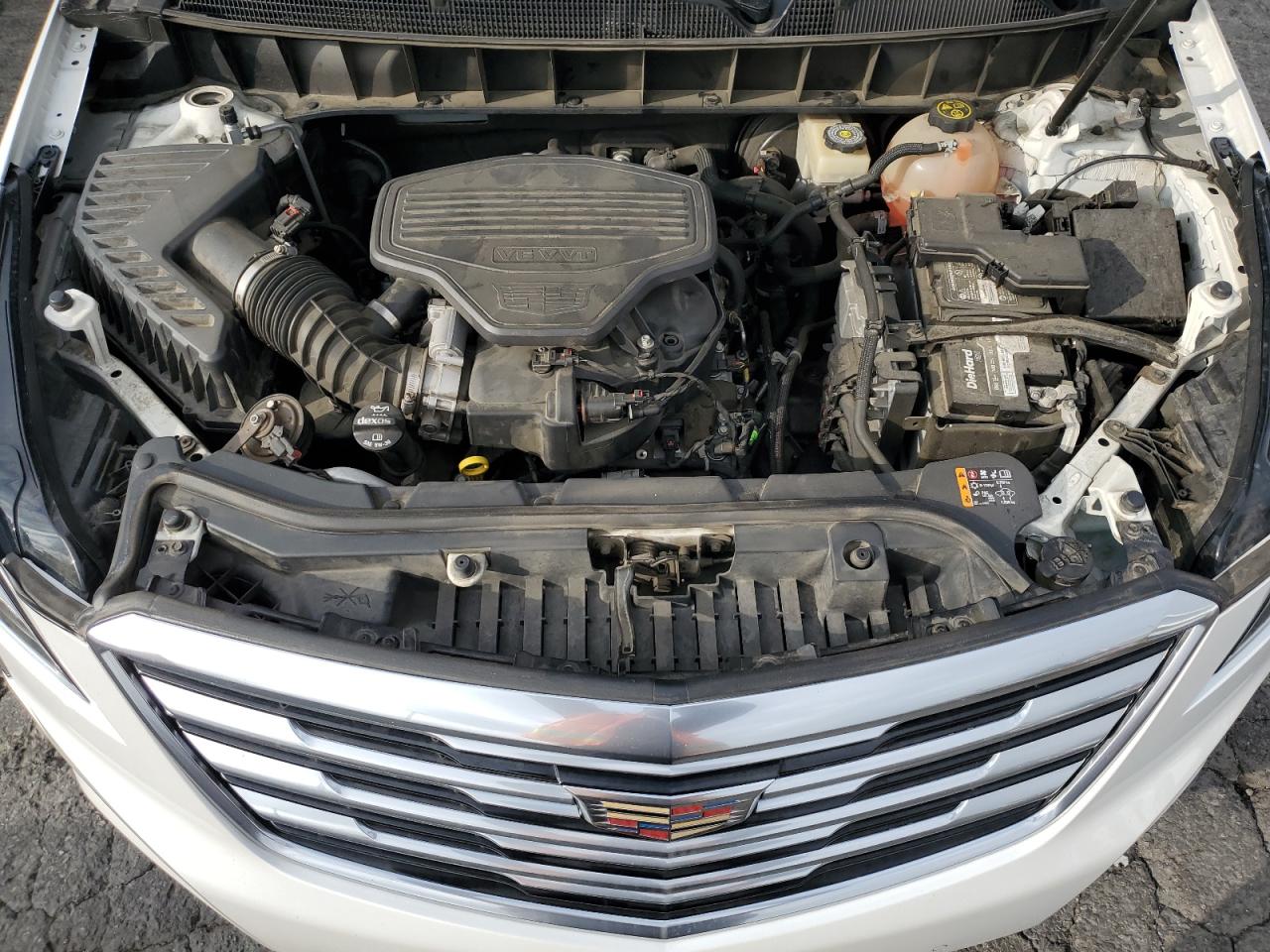 2018 Cadillac XT5 VIN 1GYKNCRS7JZ164739 Copart auction photo, side / front end damage thumbnail 12