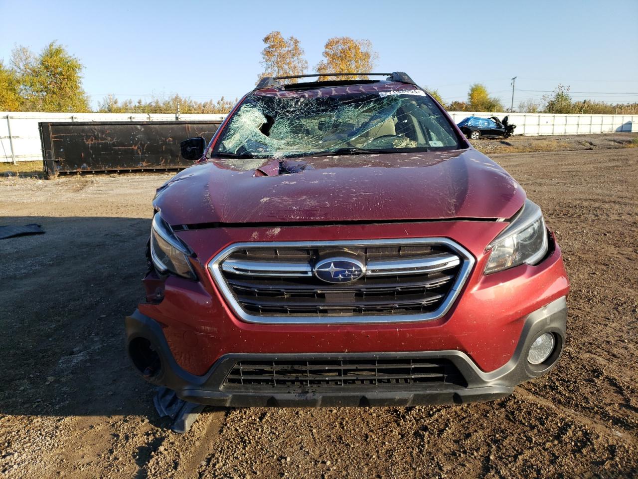 2018 Subaru Outback VIN 4S4BSADC4J3395955 Copart auction photo, rollover / undercarriage damage thumbnail 5