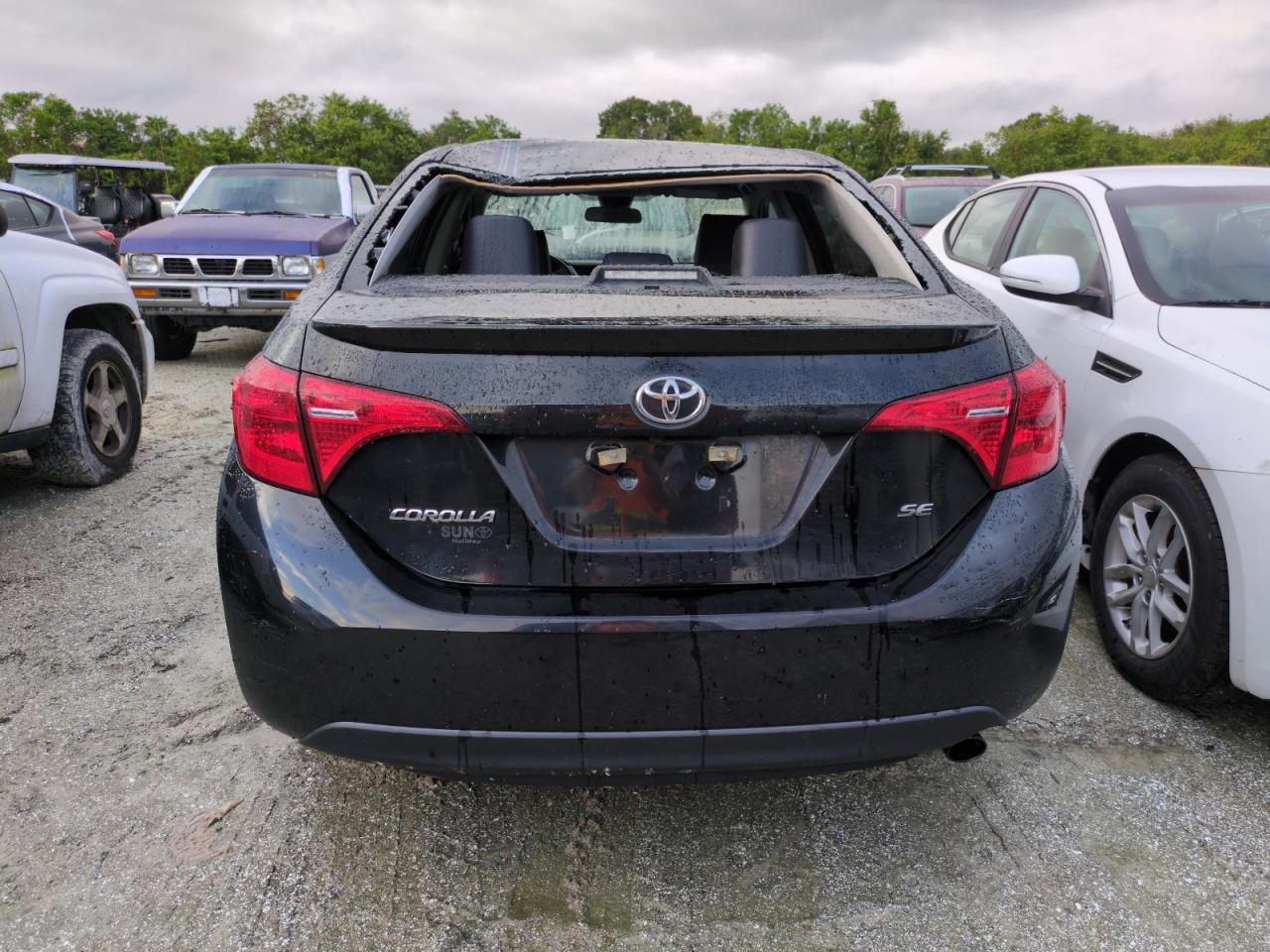 2018 Toyota Corolla VIN 5YFBURHE6JP823766 Copart auction photo, water/flood damage thumbnail 6