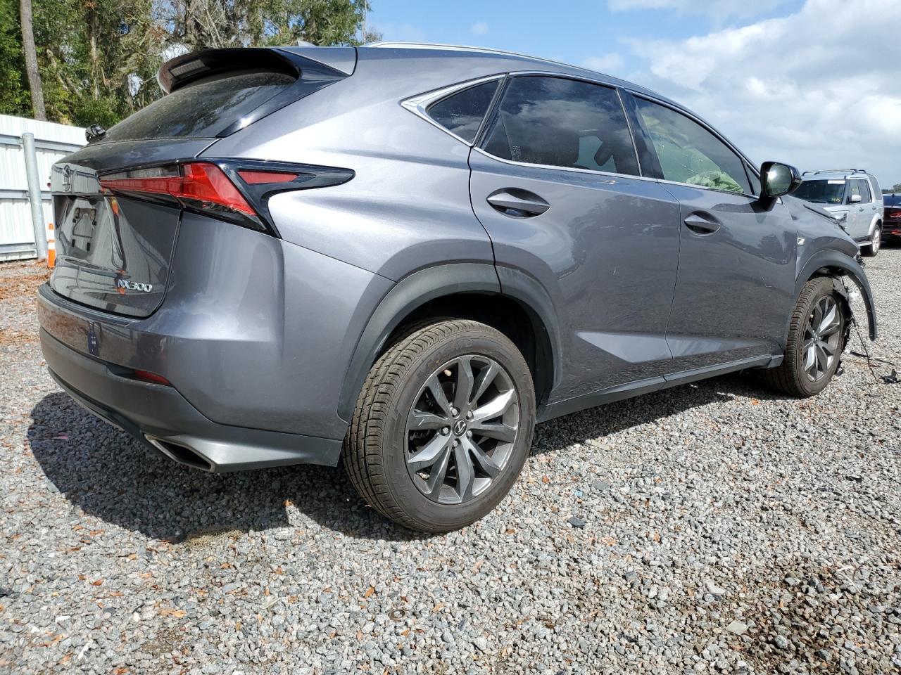 2020 Lexus NX VIN JTJSARBZ4L5017541 Copart auction photo, front end / minor dent/scratches damage thumbnail 3