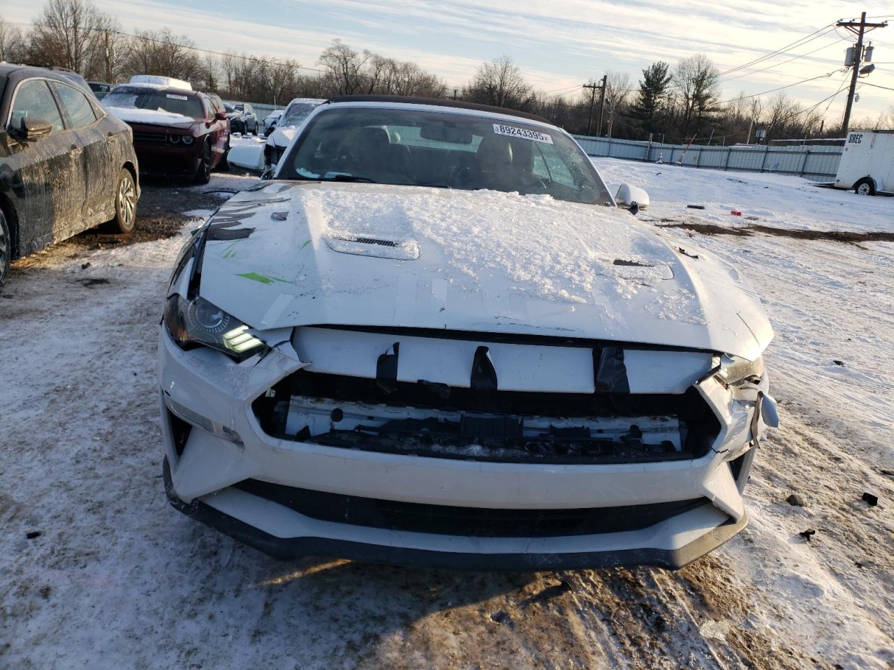 2020 Ford Mustang VIN 1FATP8UH5L5119800 Copart auction photo, front end damage thumbnail 5