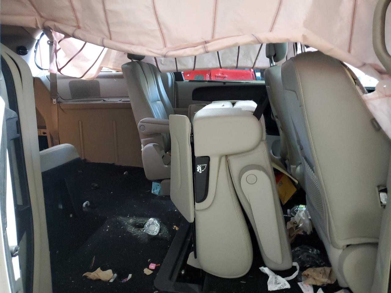 2014 Chrysler Town & Country VIN 2C4RC1CGXER133391 Copart auction photo, all over damage thumbnail 11