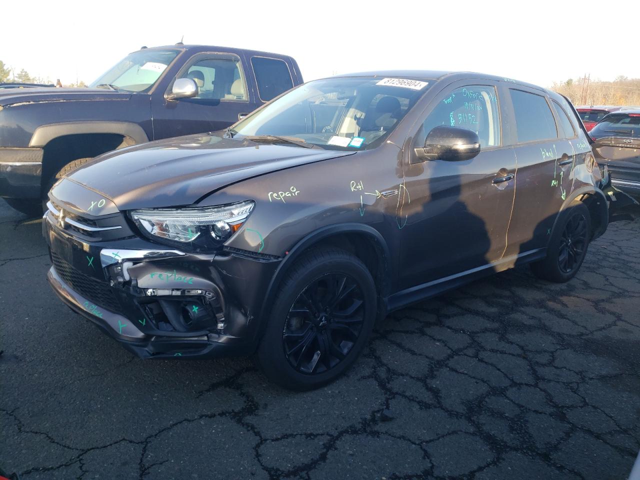 2019 Mitsubishi Outlander VIN JA4AR3AU4KU026877