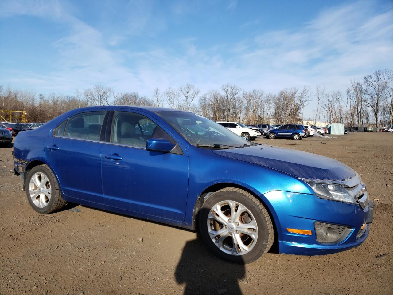 2012 Ford Fusion VIN 3FAHP0HA9CR372782 Copart auction photo, front end damage thumbnail 4