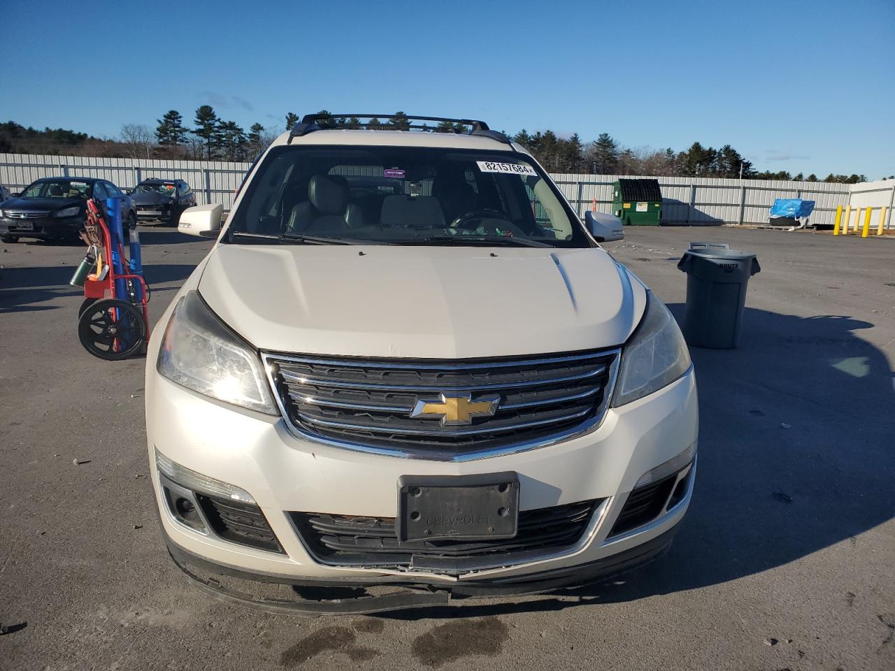 2014 Chevrolet Traverse VIN 1GNKRHKD1EJ213349 Copart auction photo, rear end / mechanical damage thumbnail 5