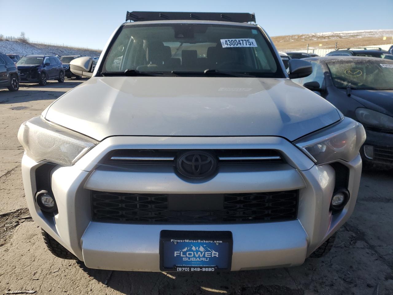 2021 Toyota 4Runner VIN JTEMU5JR6M5932370 Copart auction photo, side damage thumbnail 5