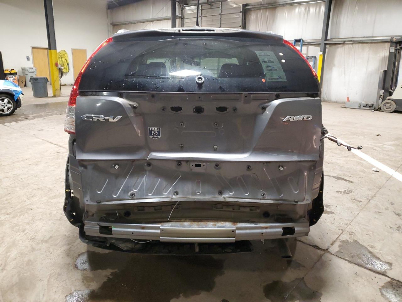 2014 Honda CR-V VIN 2HKRM4H73EH669815 Copart auction photo, rear end damage thumbnail 6