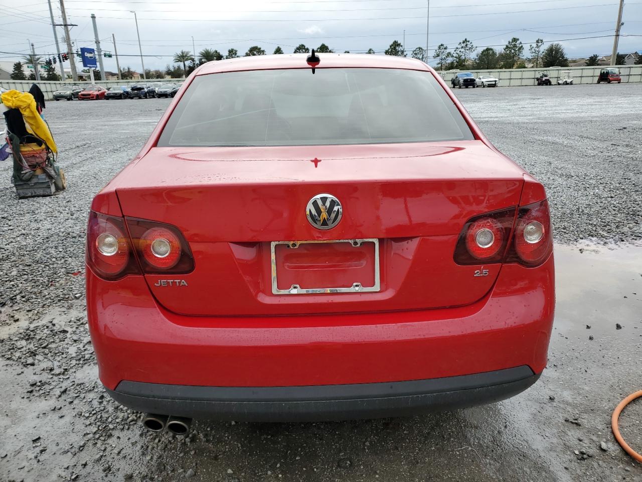 2010 Volkswagen Jetta VIN 3VWRX7AJ5AM060791 Copart auction photo, side / front end damage thumbnail 6