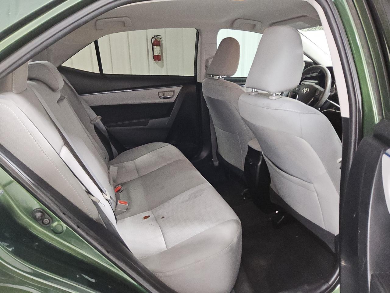 2015 Toyota Corolla VIN 5YFBURHE5FP338462 Copart auction photo, side / front end damage thumbnail 10