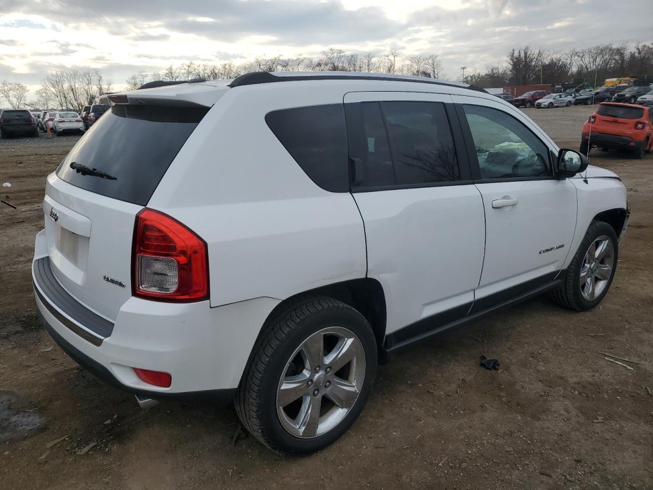 2012 Jeep Compass VIN 1C4NJCCB6CD571040 Copart auction photo, front end damage thumbnail 3