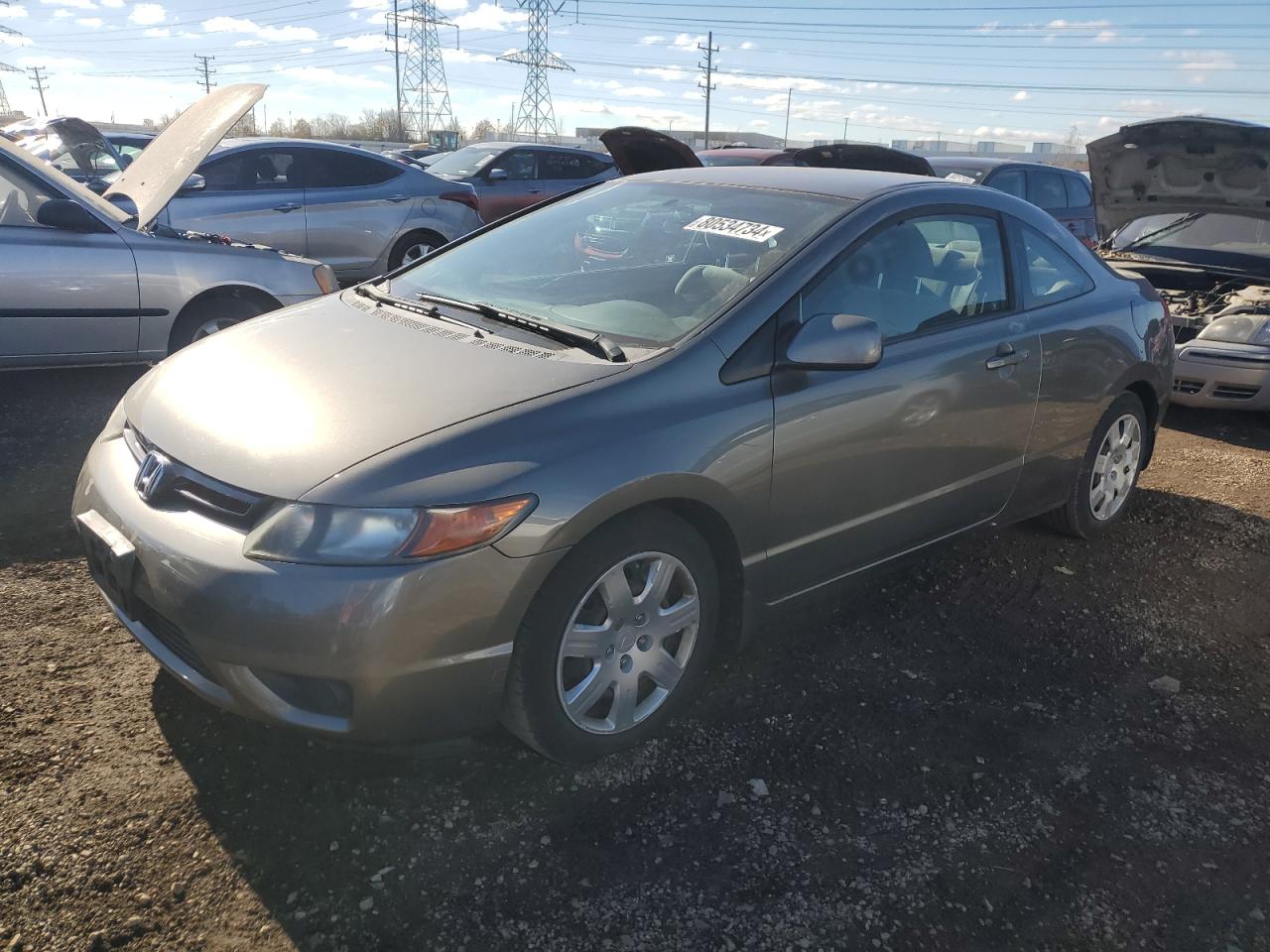 2008 Honda Civic VIN 2HGFG11698H510628