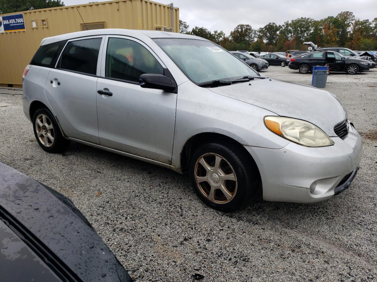 2005 Toyota Corolla VIN 2T1KR32E95C356257 Copart auction photo, front end / side damage thumbnail 4