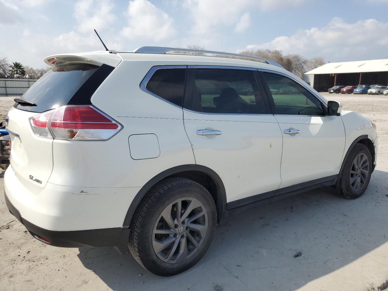 2016 Nissan Rogue VIN KNMAT2MV4GP729889 Copart auction photo, front end / side damage thumbnail 3