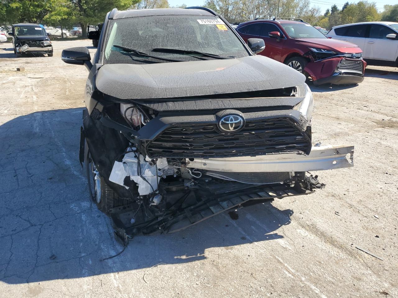 2022 Toyota RAV 4 VIN 2T3A1RFV1NC278788 Copart auction photo, front end damage thumbnail 5