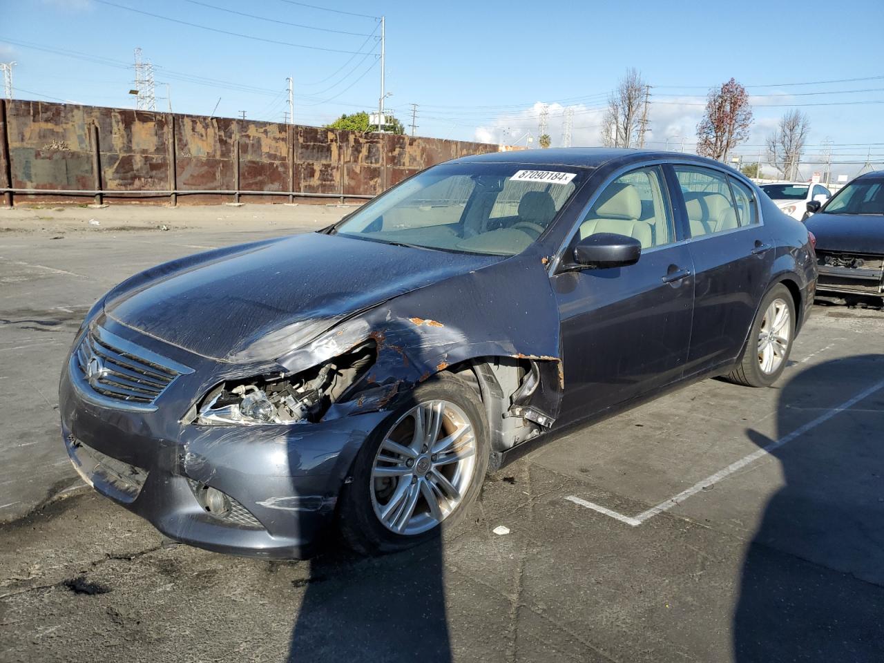 2011 Infiniti G VIN JN1CV6AP1BM305261
