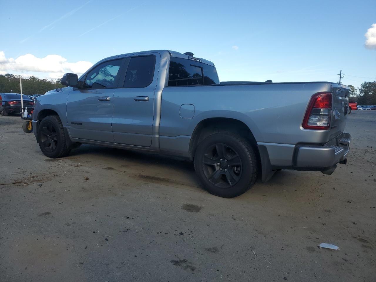 2021 RAM 1500 VIN 1C6RREBT3MN811115 Copart auction photo, top/roof damage thumbnail 2