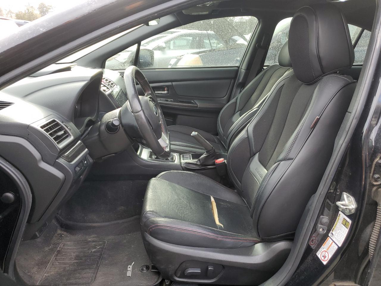 2017 Subaru WRX VIN JF1VA1L63H9831174 Copart auction photo, front end damage thumbnail 7