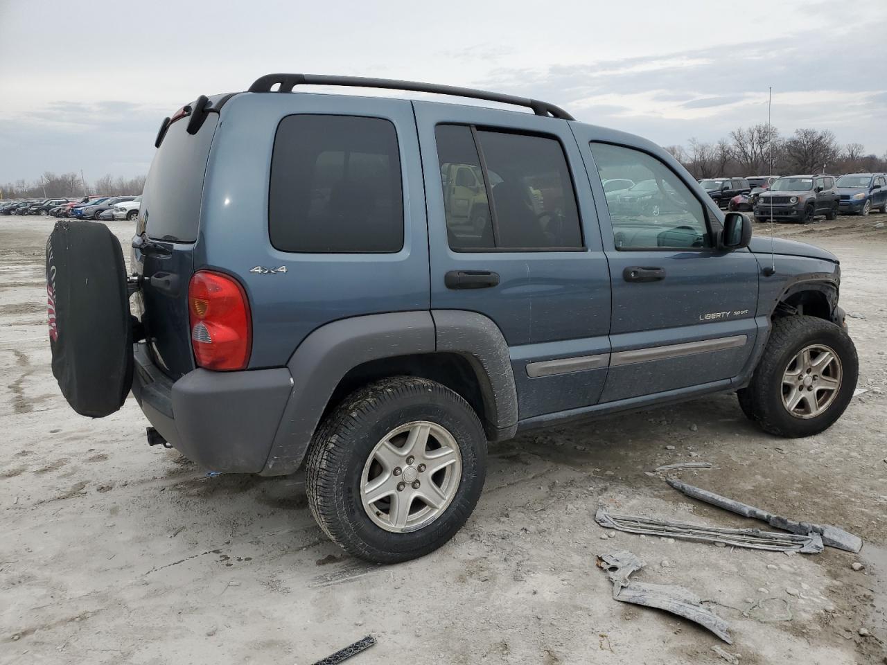 2002 Jeep Liberty (North America) VIN 1J4GL48K52W258494 Copart auction photo, front end / minor dent/scratches damage thumbnail 3