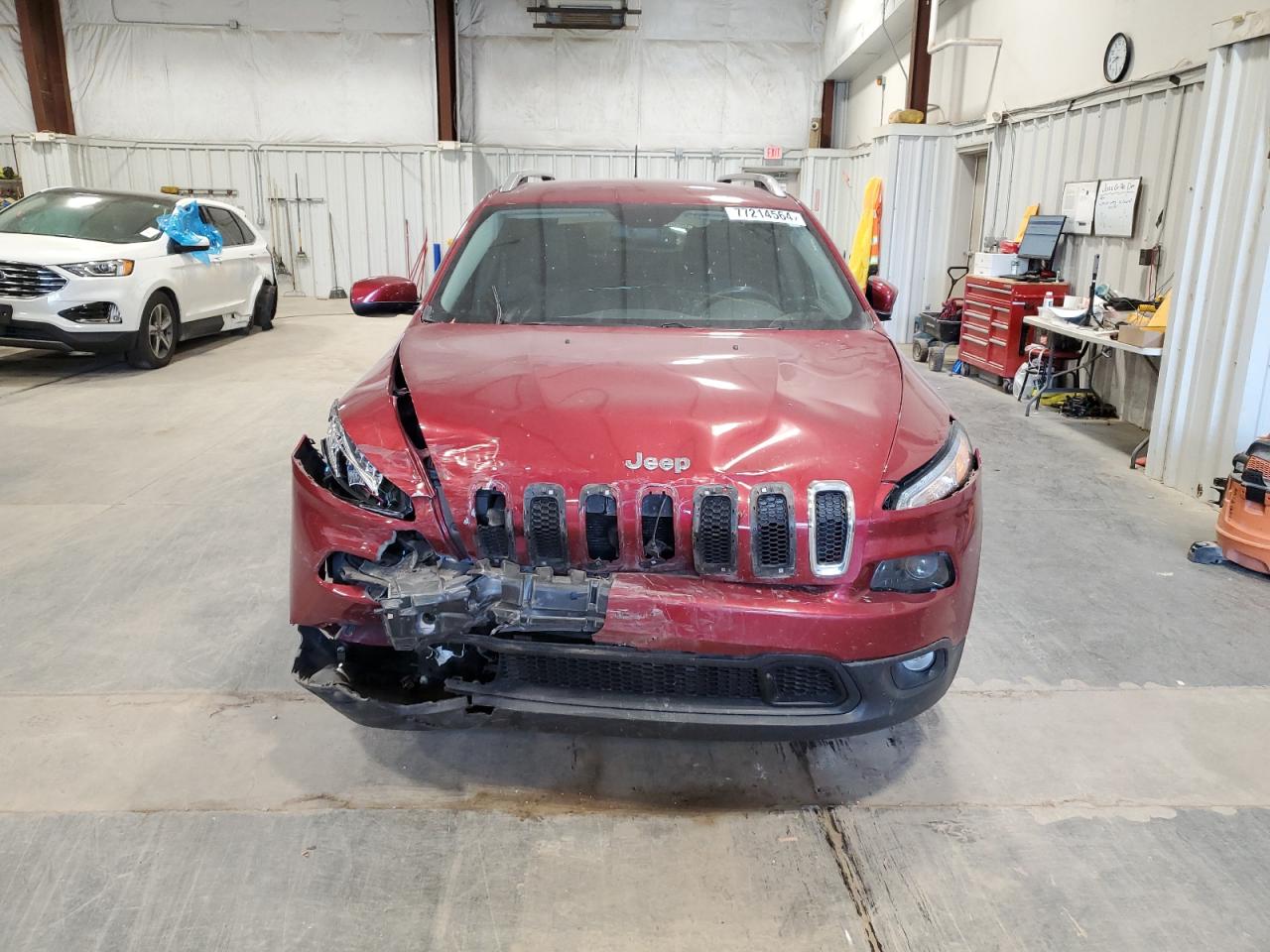 2015 Jeep Grand Cherokee VIN 1C4PJLCBXFW690923 Copart auction photo, front end damage thumbnail 5