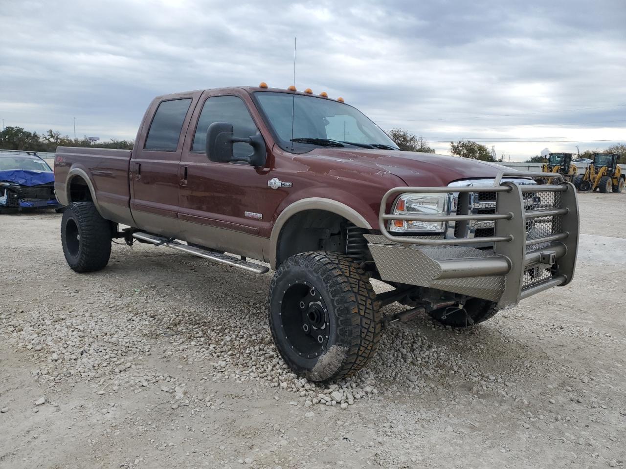 2006 Ford F350 VIN 1FTWW31P26EB74475 Copart auction photo, all over damage thumbnail 4