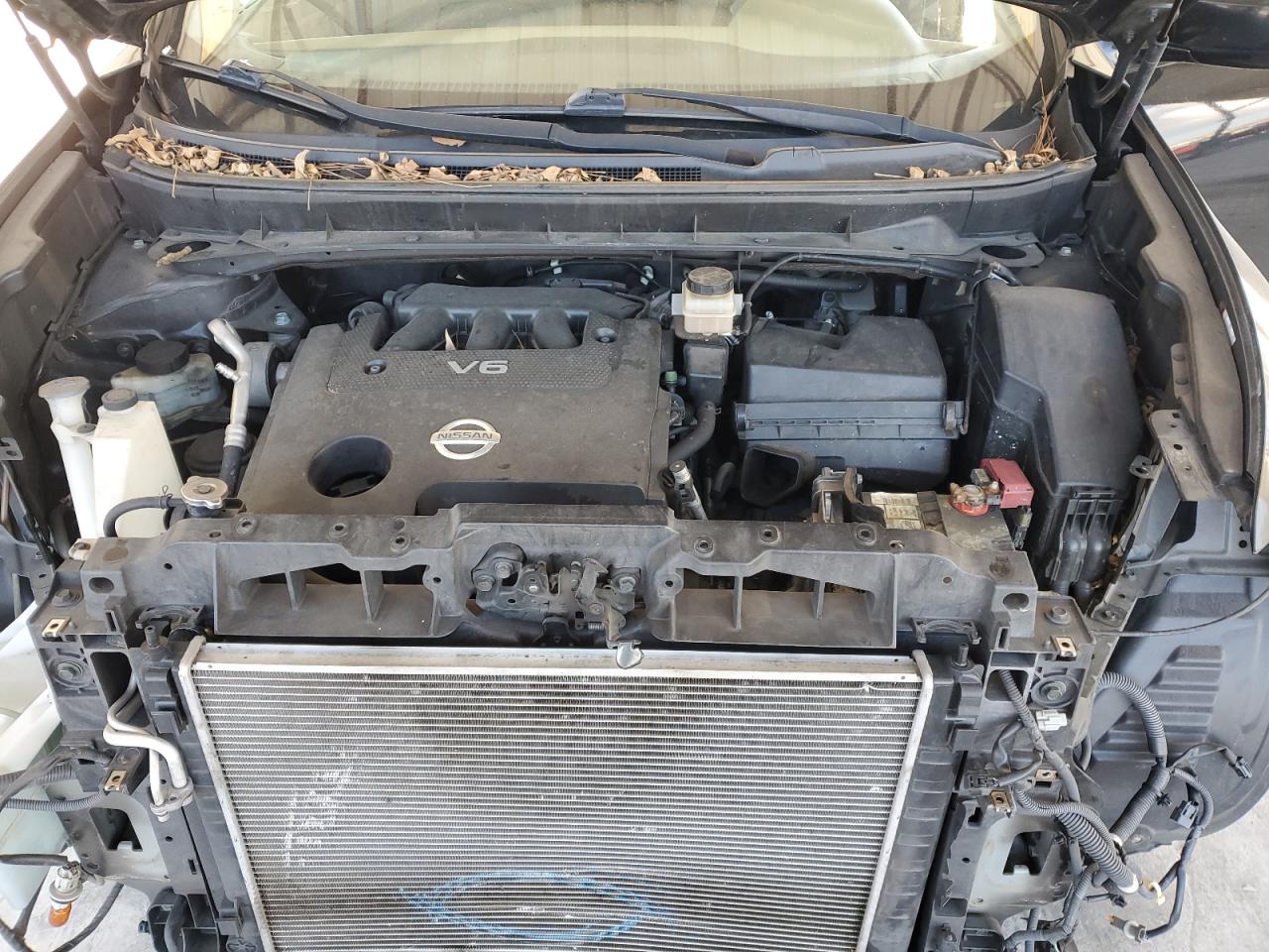 2009 Nissan Murano VIN JN8AZ18U19W019307 Copart auction photo, front end damage thumbnail 12