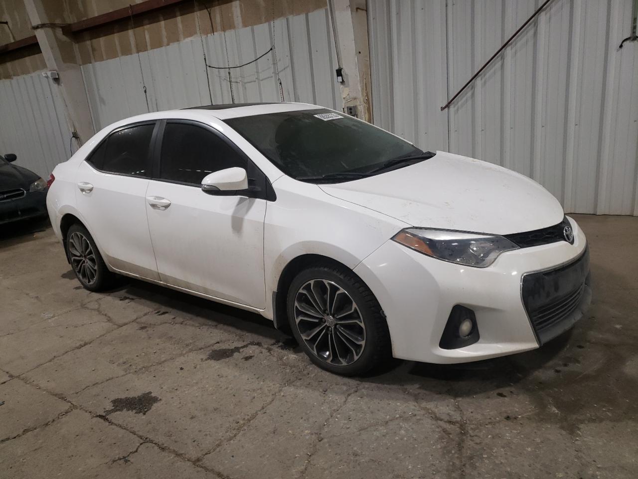 2015 Toyota Corolla VIN 2T1BURHE5FC234277 Copart auction photo, front end damage thumbnail 4