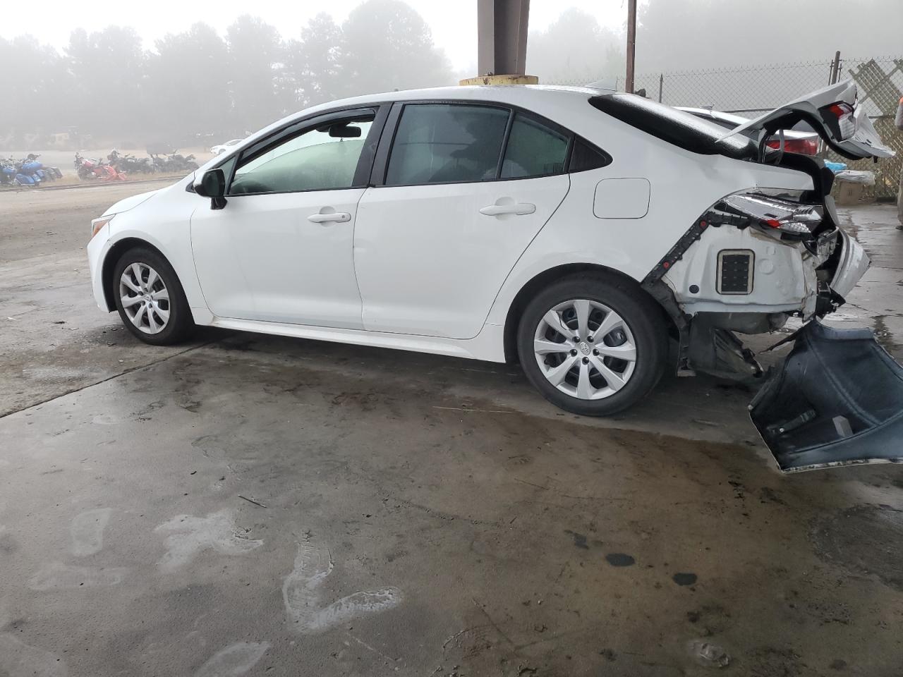 2020 Toyota Corolla VIN 5YFEPRAE1LP009770 Copart auction photo, rear end damage thumbnail 2