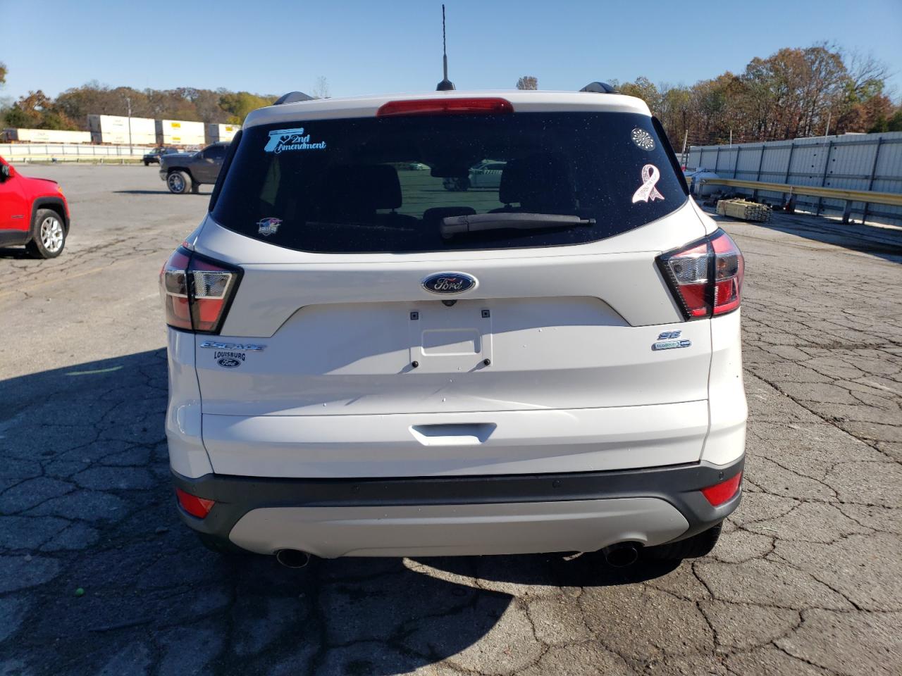 2017 Ford Escape VIN 1FMCU9G91HUD41076 Copart auction photo, front end damage thumbnail 6