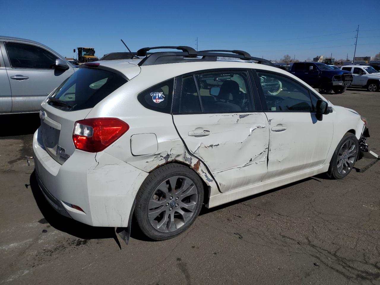 2016 Subaru Impreza VIN JF1GPAP69GH215288 Copart auction photo, all over damage thumbnail 3