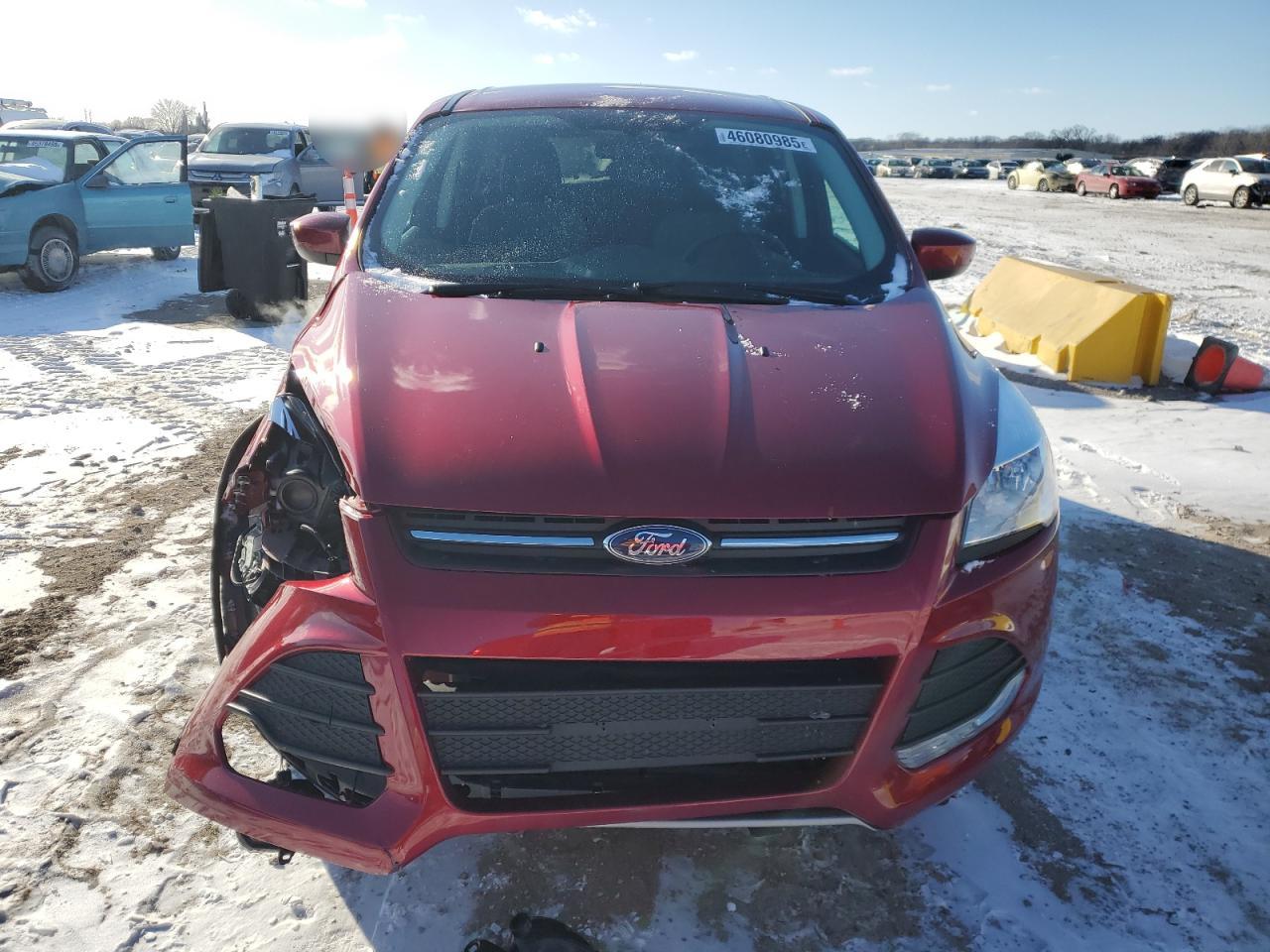 2015 Ford Escape VIN 1FMCU9G90FUB48978 Copart auction photo, front end damage thumbnail 5