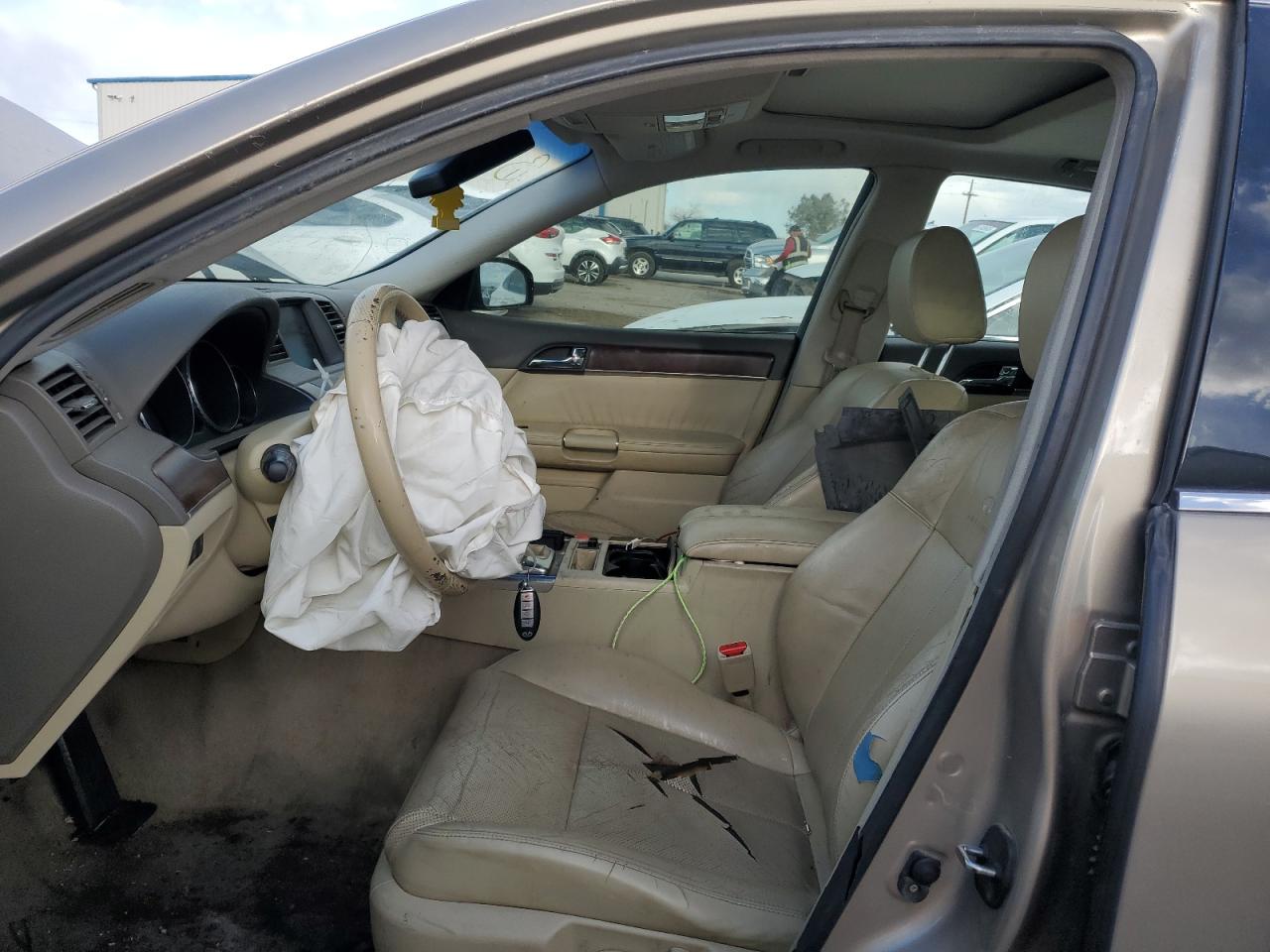 2008 Infiniti M VIN JNKAY01E48M601423 Copart auction photo, undercarriage / front end damage thumbnail 7