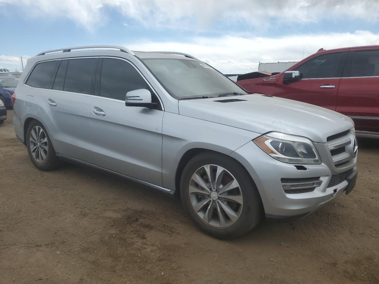 2013 Mercedes-Benz GL-klasse VIN 4JGDF7CE6DA242965 Copart auction photo, mechanical damage thumbnail 4