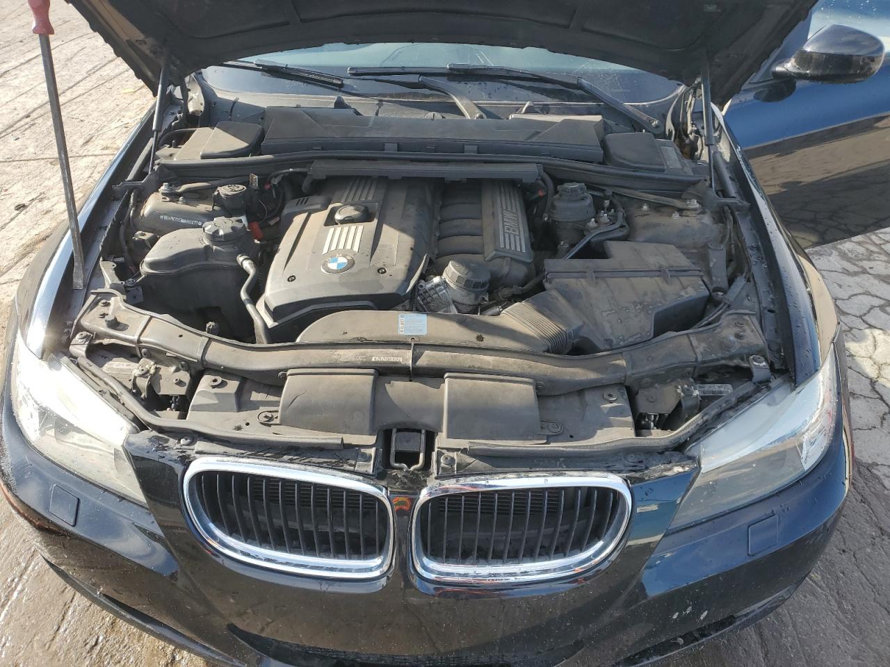 2011 BMW 3er VIN WBAPK7C53BA464077 Copart auction photo, rear end damage thumbnail 11