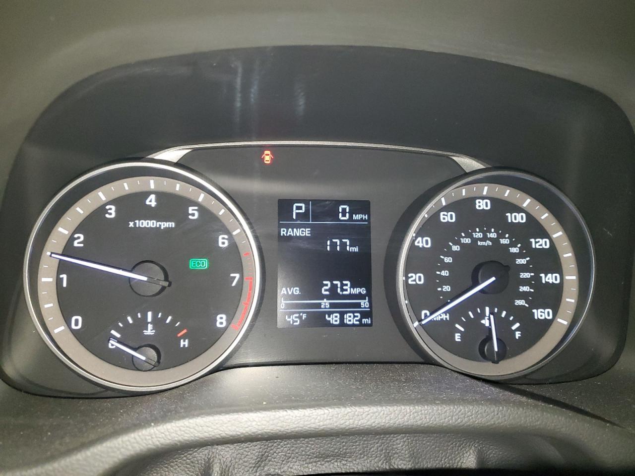 2017 Hyundai Elantra VIN 5NPD84LF5HH173643 Copart auction photo, side / front end damage thumbnail 9