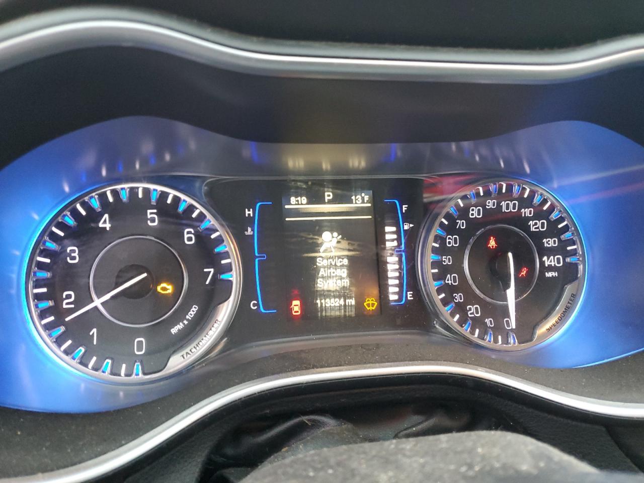 2016 Chrysler 200 VIN 1C3CCCAB0GN136295 Copart auction photo, front end damage thumbnail 9