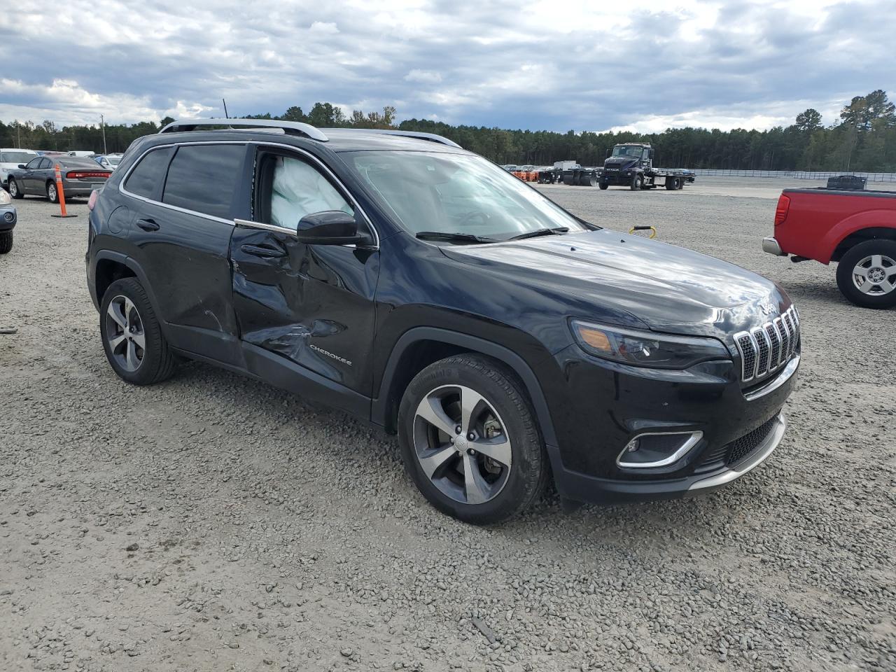 2019 Jeep Grand Cherokee VIN 1C4PJLDX3KD420626 Copart auction photo, side damage thumbnail 4