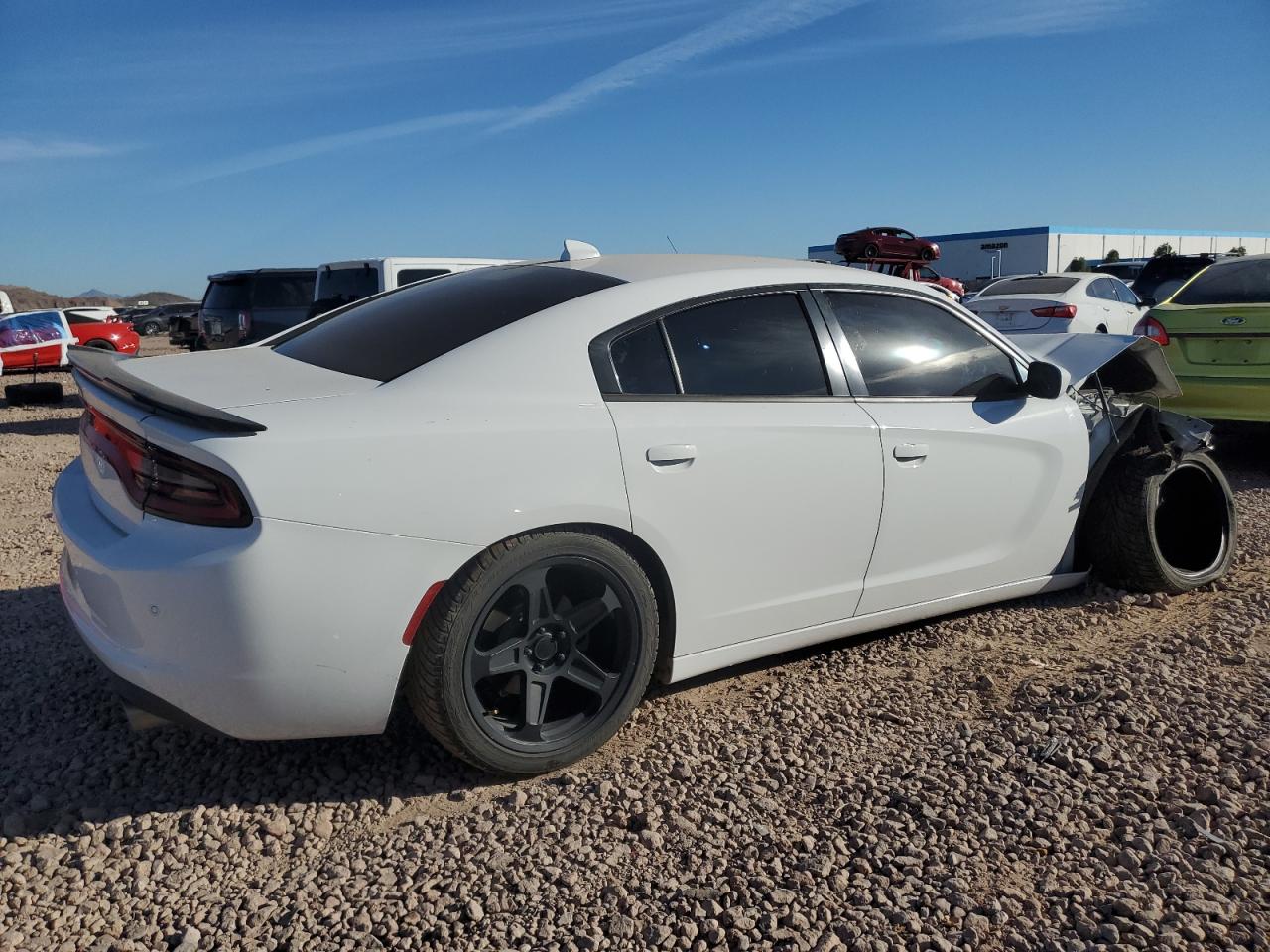 2018 Dodge Charger VIN 2C3CDXCT6JH124761 Copart auction photo, front end damage thumbnail 3