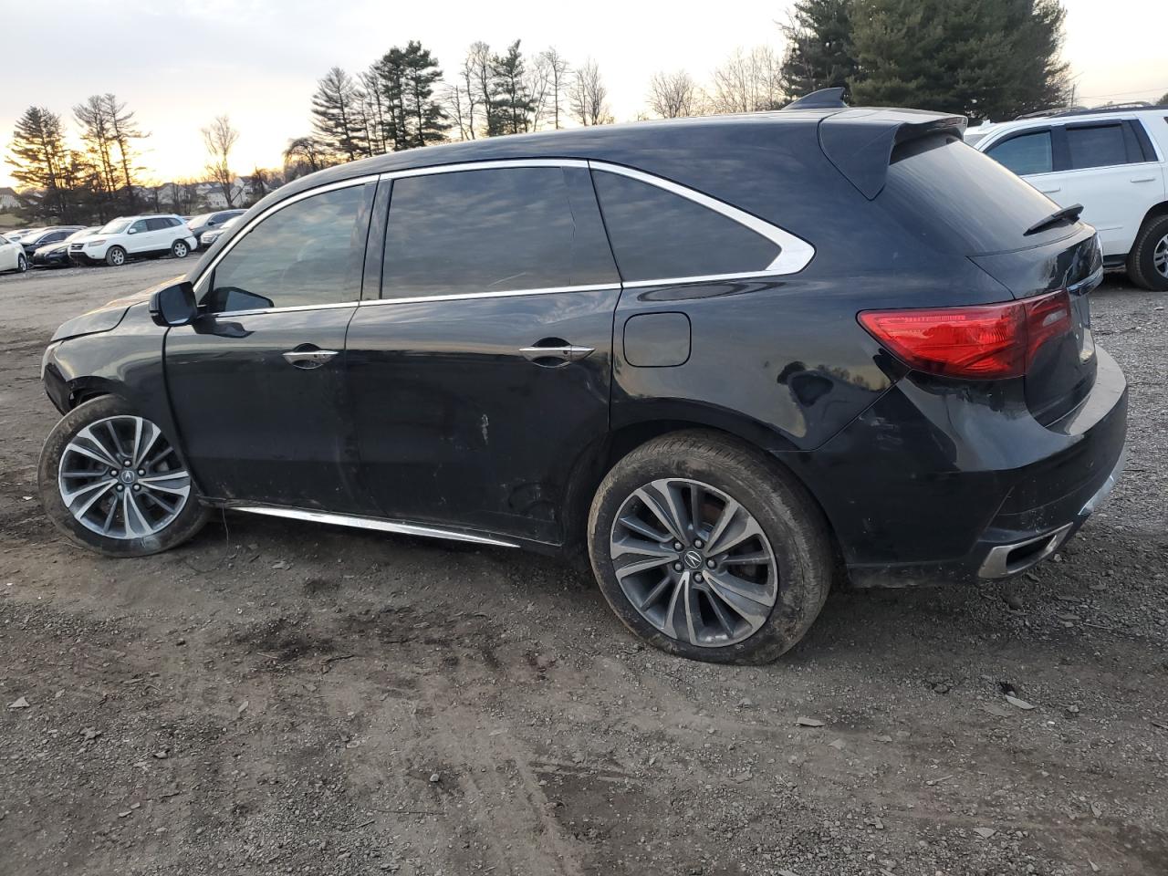 2017 Acura MDX VIN 5FRYD4H5XHB016409 Copart auction photo, front end / undercarriage damage thumbnail 2