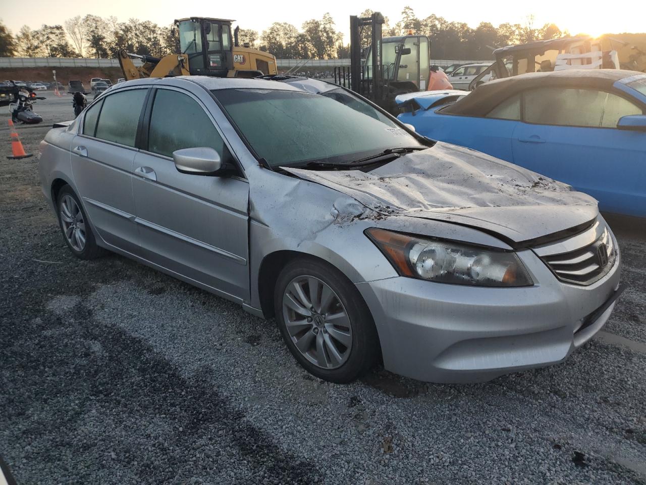 2012 Honda Accord VIN 1HGCP2F81CA131116 Copart auction photo, all over damage thumbnail 4