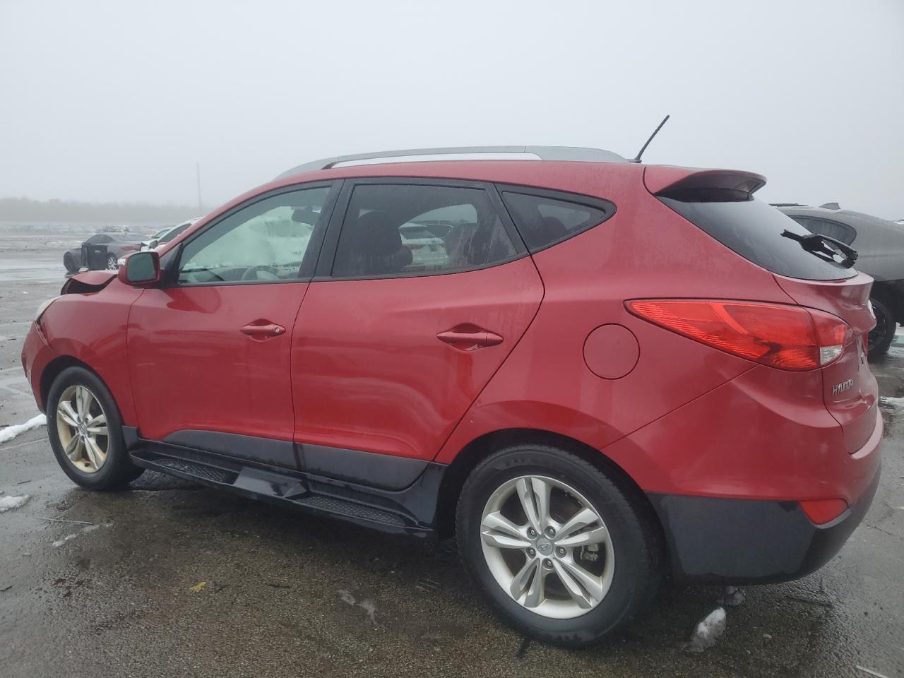 2012 Hyundai Tucson VIN KM8JUCAC0CU456219 Copart auction photo, front end damage thumbnail 2