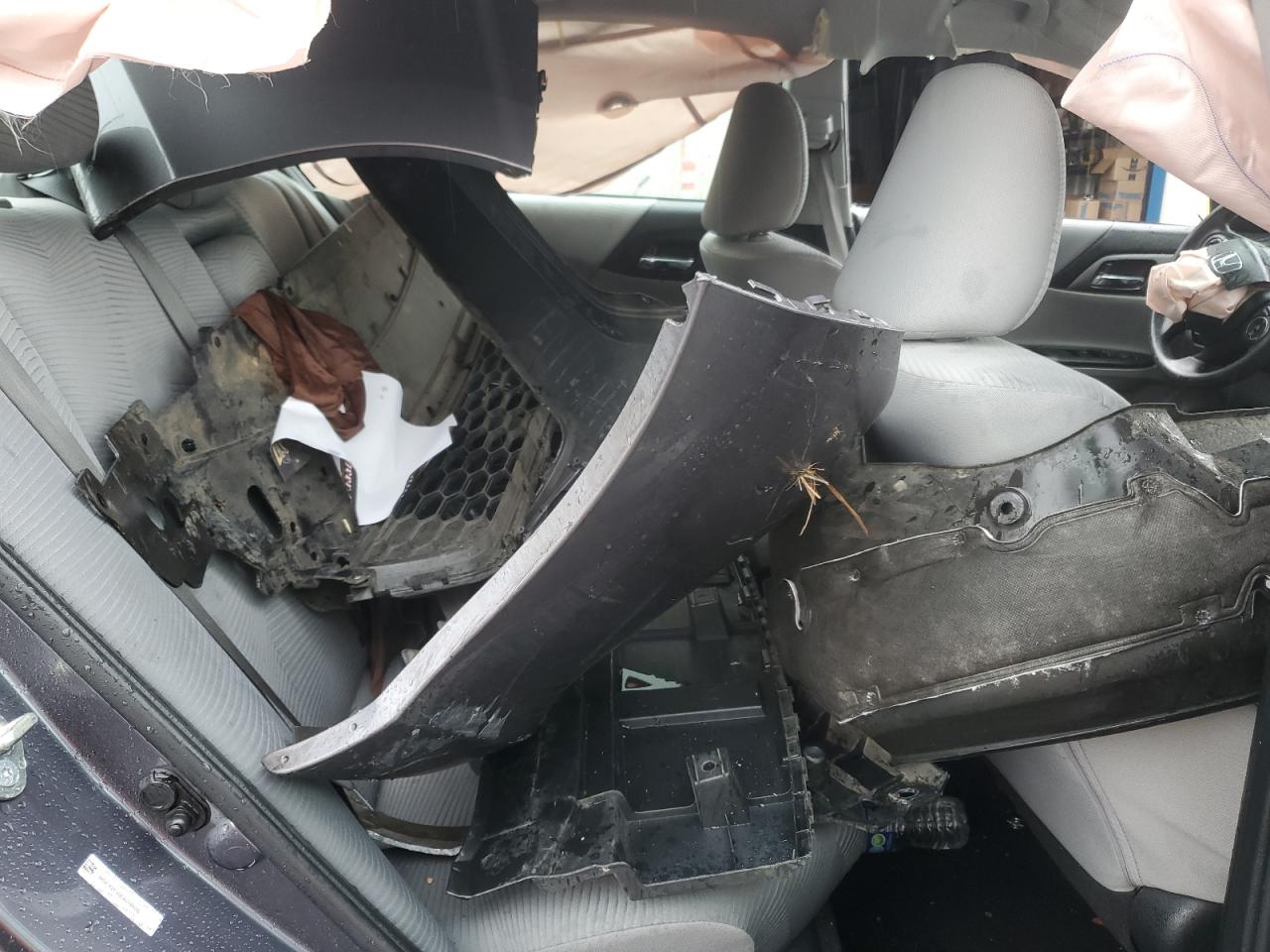 2014 Honda Accord VIN 1HGCR2F30EA219608 Copart auction photo, all over damage thumbnail 11