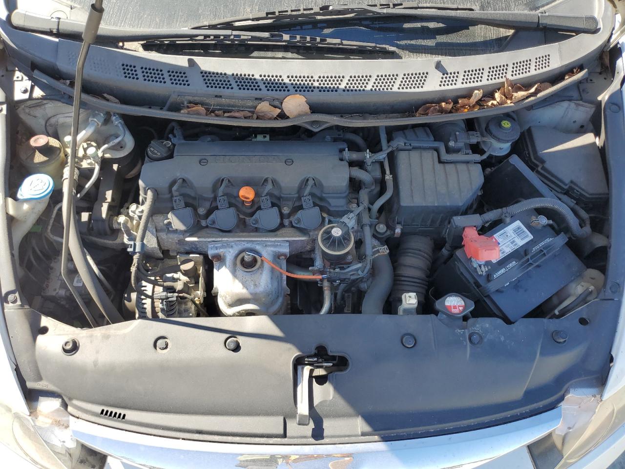 2011 Honda Civic VIN 2HGFA1F38BH507159 Copart auction photo, rear end / front end damage thumbnail 11