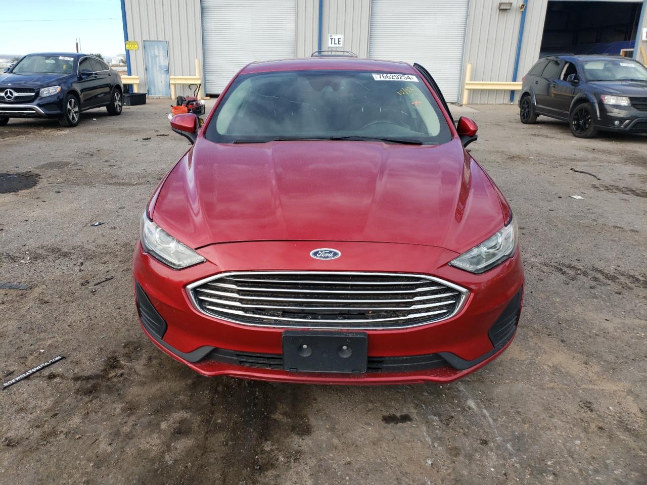2020 Ford Fusion VIN 3FA6P0HD0LR170270 Copart auction photo, side damage thumbnail 5