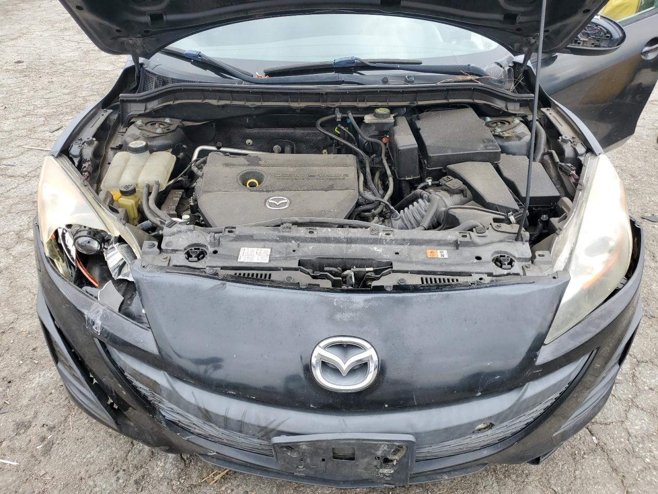 2010 Mazda 3 VIN JM1BL1SG1A1300982 Copart auction photo, front end / rear end damage thumbnail 11