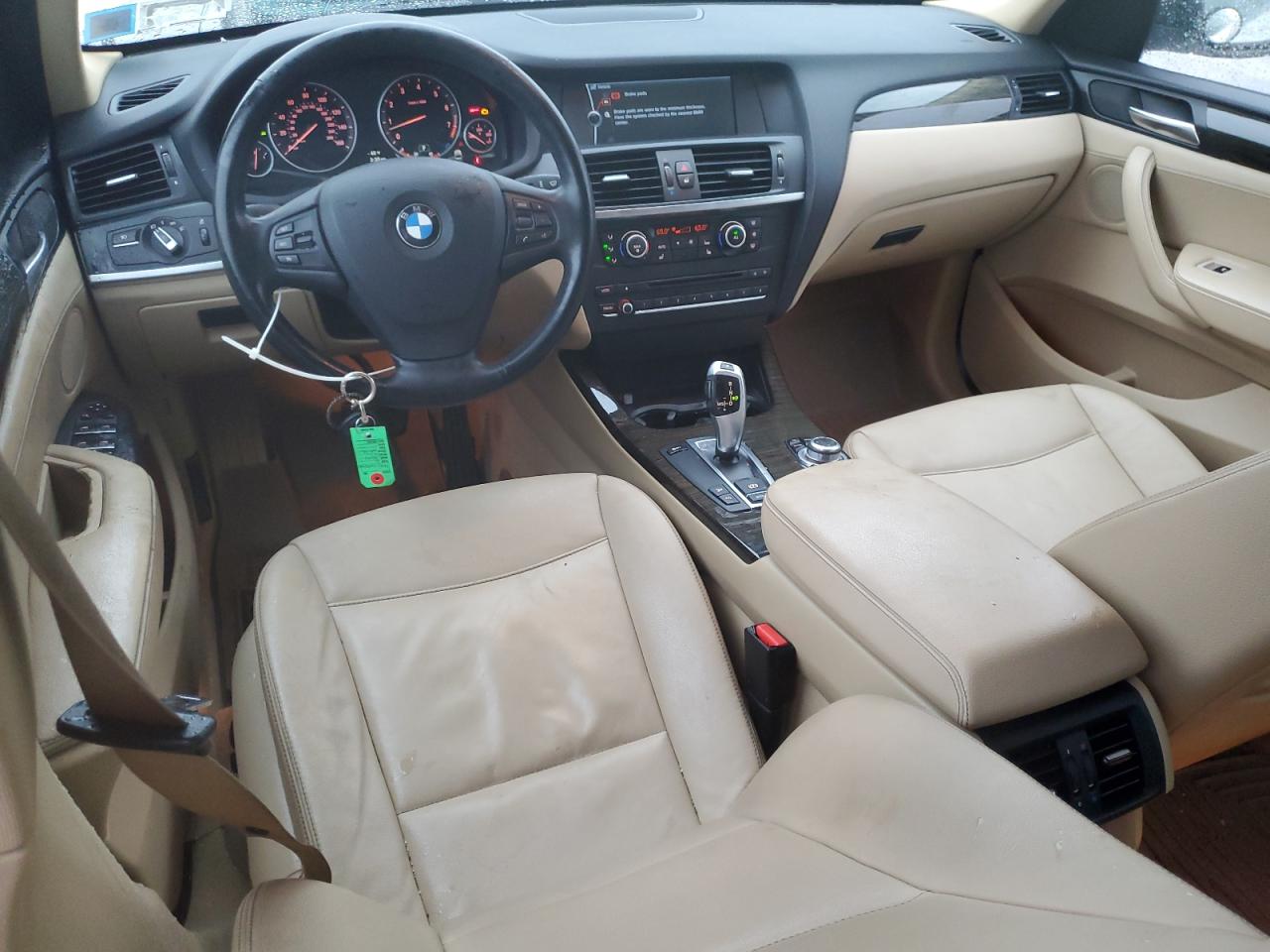 2011 BMW X3 VIN 5UXWX5C50BL707593 Copart auction photo, front end / minor dent/scratches damage thumbnail 8