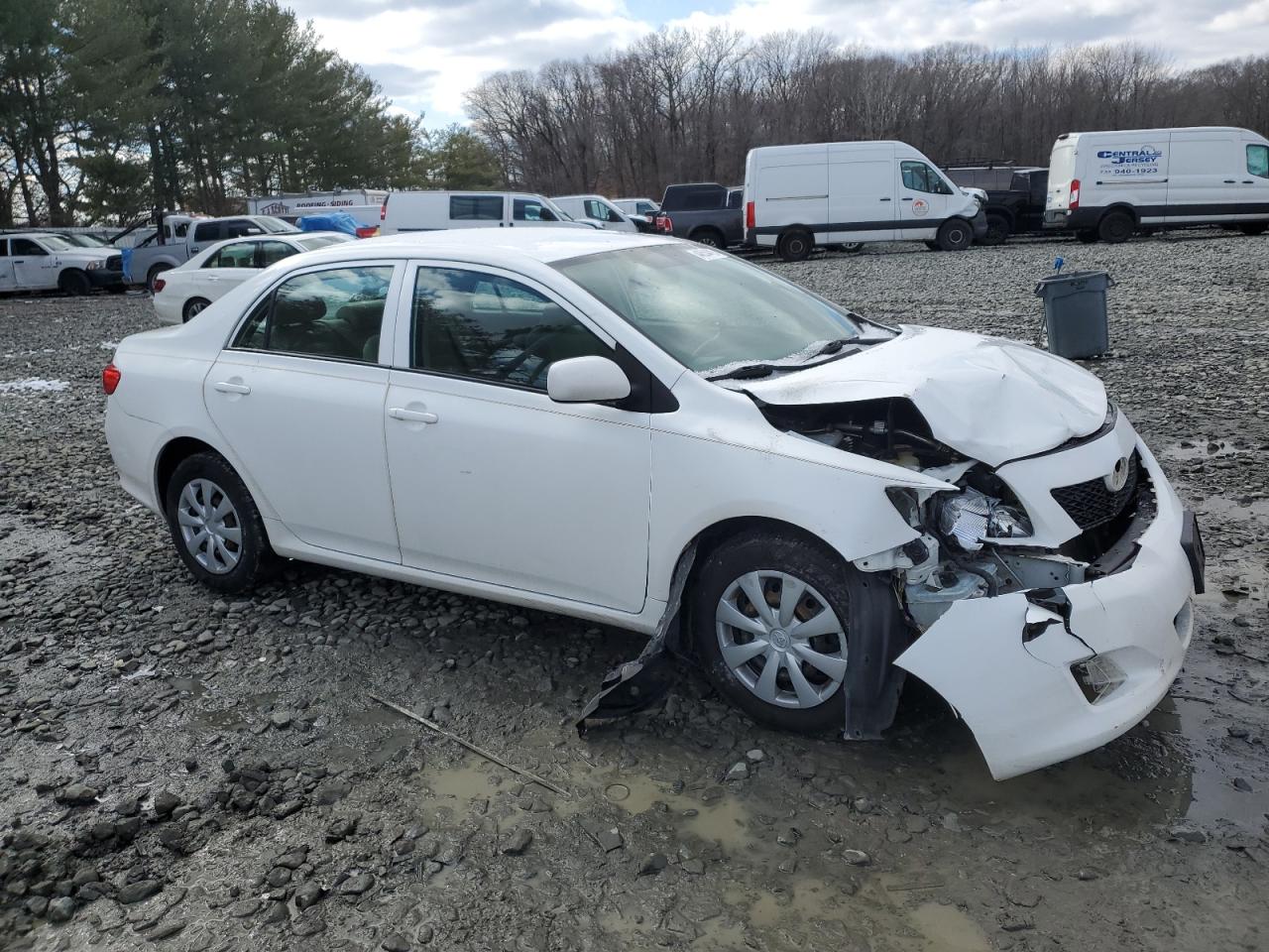 2010 Toyota Corolla VIN 2T1BU4EE1AC380241 Copart auction photo, front end damage thumbnail 4