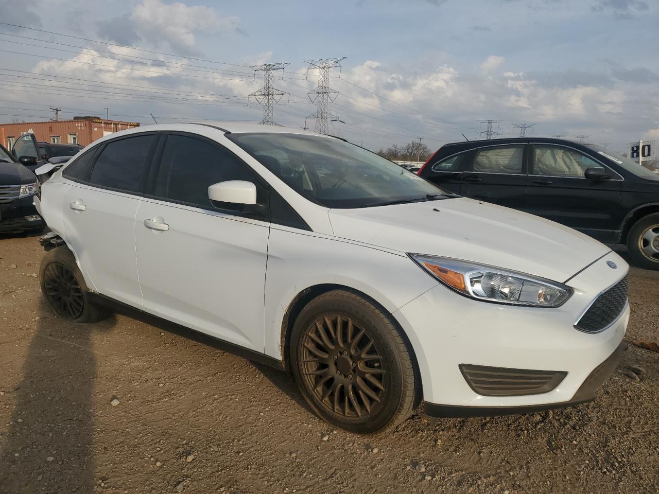 2018 Ford Focus VIN 1FADP3F20JL209736 Copart auction photo, rear end / undercarriage damage thumbnail 4