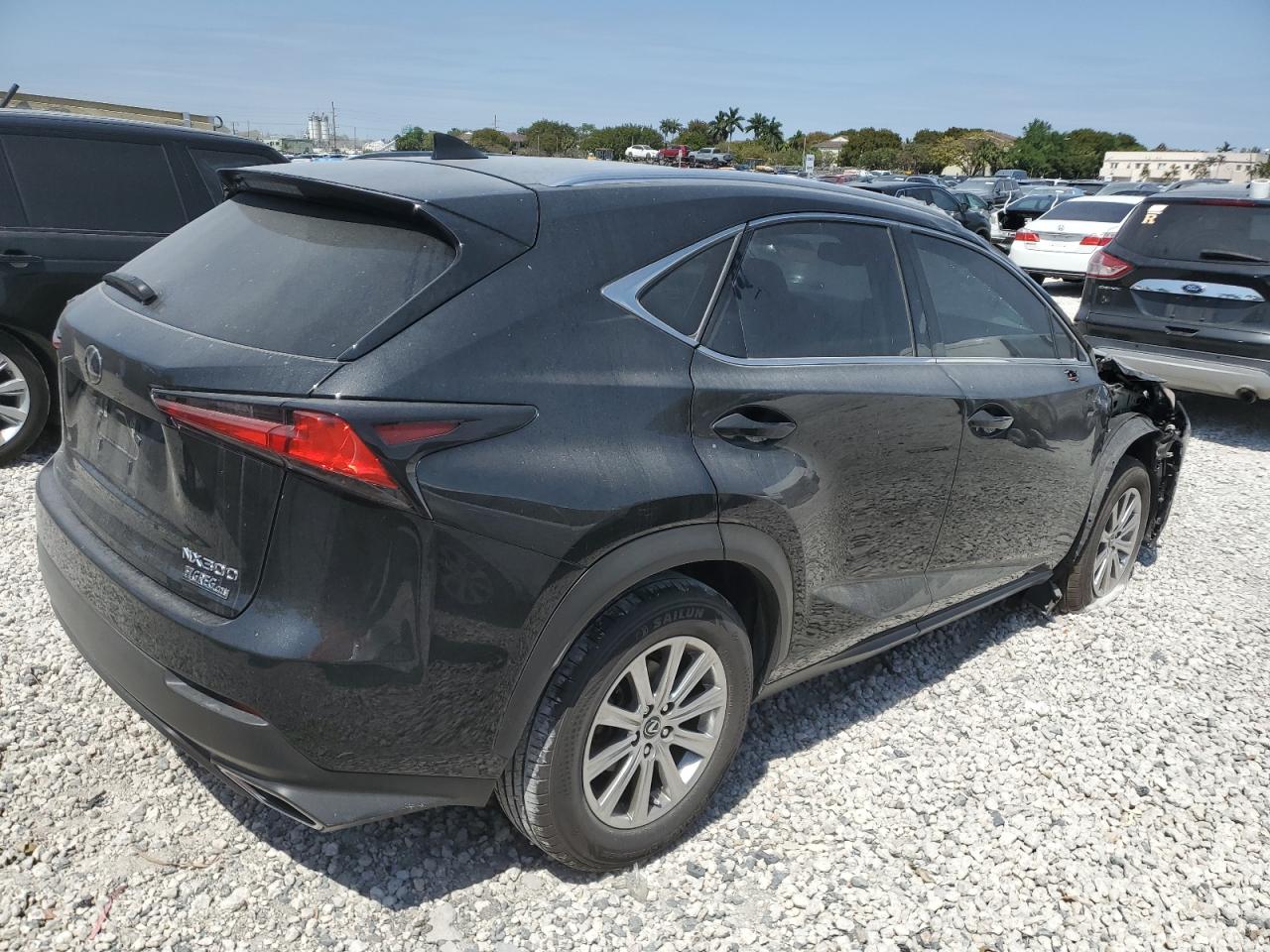 2021 Lexus NX VIN JTJDARBZ1M2186041 Copart auction photo, front end damage thumbnail 3